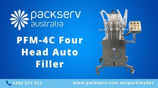 PFM4C  Four Head Auto Filler [upl. by Jaclyn]