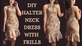 HALTER NECK DRESS [upl. by Nored]