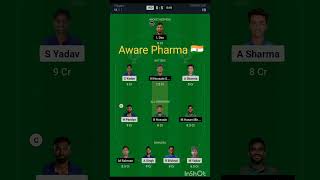 Ind Vs Ban First T20I dream11teamgwalior suryakumaryadav nazmulhussainsantoytshortsindia [upl. by Htrag]