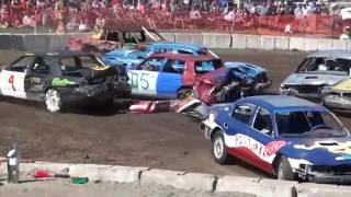 Forest Fair Demolition Derby 2016  8 Cylinder [upl. by Chappie589]