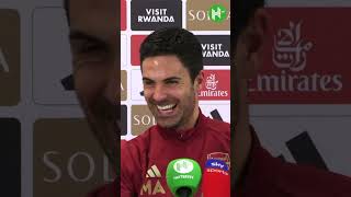 Mikel Arteta drops this journalist right in it over Player of the Year vote😭 [upl. by Malvina]