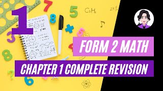 PT3 KSSM Mathematics Form 2 Patterns and Sequence Chapter 1 Complete Revision [upl. by Nylhtac]