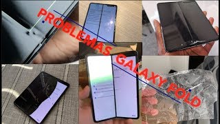 FALLAS en el GALAXY FOLD Samsung en problemas [upl. by Alys]