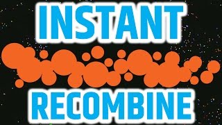 Agario Gameplay Instant Merging  Private Server Instant Recombine [upl. by Ainadi]