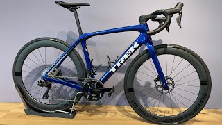 🔥 My new Trek Domane SL 6 Gen 4 Hex Blue with upgrades Shimano 105 DI2 SQ Lab Rennrad Roadbike 🔥 [upl. by Komara774]