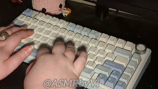 ASMR With My New Keyboard  Thocky Sounds  No Talking [upl. by Lewie]