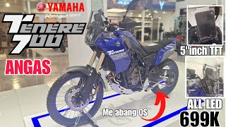 Pinaka Bagong  Yamaha Tenere 700  Brand New 5quot TFT panel All LED  New Price  Actual Test [upl. by Eilyab]