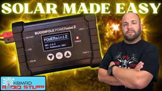 Buddipole Power Mini 2 Solar Charge Controller [upl. by Ronoc]