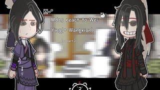 Mdzs react to Wei Ying  Wangxianno part 2 🇰🇷🇨🇳🇺🇲 Short [upl. by Yrrah902]