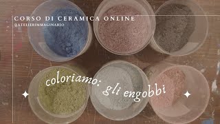 Ceramica e colori tutto ciò che devi sapere sugli engobbi Decorazione [upl. by Bryanty]