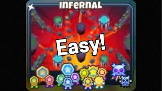 Infernal CHIMPS Step by Step Guide  Bloons TD 6 [upl. by Cointon]