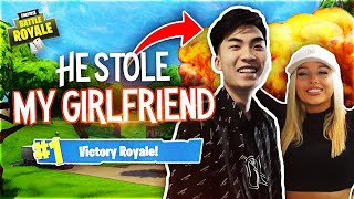 1 KILL  REMOVE 1 CLOTHING PIECE ON FORTNITE Girlfriend amp Ricegum [upl. by Robert253]