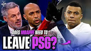 Thierry Henry backs Kylian Mbappé to STAY at PSG  UCL Today  CBS Sports Golazo [upl. by Crespo]