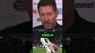 Diego Simeone afirmo que si CR7 si no hubiera sido jugador ya habría ganado tres Champions 😱❓ [upl. by Aikit]