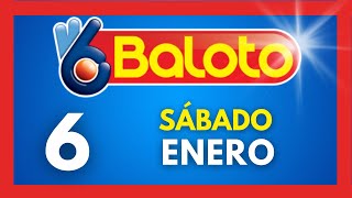 Resultados del BALOTO REVANCHA del sabado 6 de ENERO de 2024 💫✅💰 [upl. by Acile]