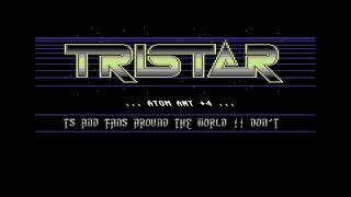 Tristar  Tristar Intro Stars  C64 Crack Intro [upl. by Towers224]