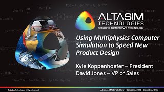 Using Multiphysics Computer Simulation to Speed New Product Design [upl. by Siraval415]