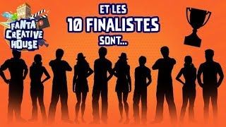 FANTAxYOU2  ET LES 10 FINALISTES SONT [upl. by Odlaniger]