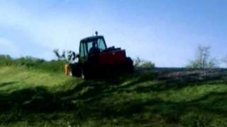 Aebi TT270 Levee Mowing [upl. by Fritz]