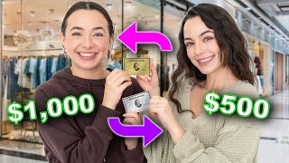 Swapping Credit Cards with My Twin Sister  Merrell Twins [upl. by Forward143]