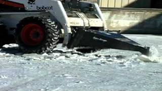 Bobcat Scraper Attachment  Bobcat Equipment [upl. by Kolivas820]