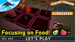 Focusing on Food 🥑🍎  Center Station Simulator s01 e05 [upl. by Vasta]