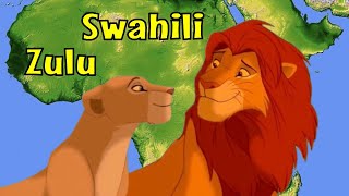 Lion King Languages Explained [upl. by Blakelee]