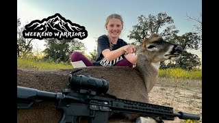 65 Grendel For Deer  Hunting Texas Opening Weekend  Sightmark Wraith 4k mini [upl. by Dnomrej]