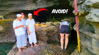 Dealing with Religious Scams in Bali  The Tanah Lot Tourist Trap 🇮🇩 [upl. by Egamlat]