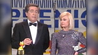 Raffaella Carrà e Corrado ai Telegatti 1991 [upl. by Aikahs]