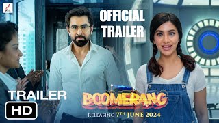 Bengali Movie Boomerang Trailer Update Jeet Rukmini Maitra Bengali Movie Boomerang Trailer Hindi [upl. by Combe12]