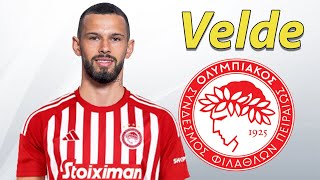 Kristoffer Velde ● Welcome to Olympiacos ⚪🔴 Best Goals amp Skills [upl. by Takashi]