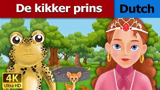 De kikker prins  Frog Prince in Dutch  4K UHD  Dutch Fairy Tales [upl. by Claire284]