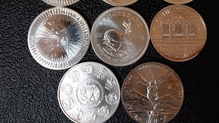 Top 7 Sovereign Nation bullion silver coins to collect and stack 2024 [upl. by Maroj]