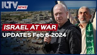 Israel Daily News – War Day 123 February 06 2024 [upl. by Wynn]