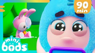 Oh My Toy  Minibods  Mini Oddbods  Baby Oddbods  Funny Cartoons For Kids [upl. by Notniuq]