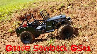 Gmade Sawback GS01 Trail Run [upl. by Alroi492]