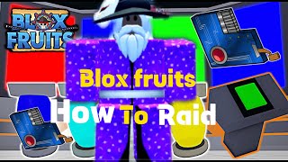 How To Do A Raid In Blox Fruits Second Sea [upl. by Bashemath]