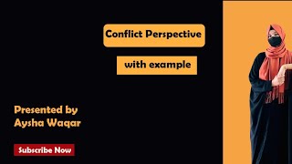 Understanding Conflict perspective in sociology Karl Marxs theory explained UrduHindi Lectures [upl. by Ludly]