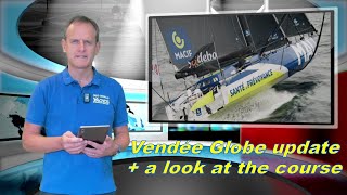 Vendée Globe update after the first night at sea  a look at the course [upl. by Hy632]