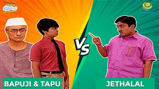 Caught in the Crossfire Jethalal vs Bapuji amp Tapu Comedy Scenes Taarak Mehta Ka Ooltah Chashmah [upl. by Faline774]