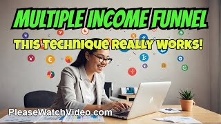 MULTIPLE INCOME FUNNEL 1Click 4Incomes This Really Works [upl. by Levona]