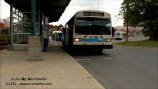 STM Montreal LA 15140 Departing Angrignon Metro HD [upl. by Wawro]