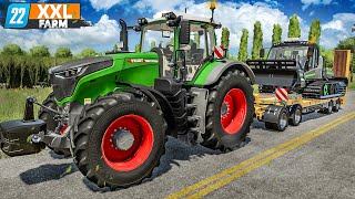 LS22 PistenbullyVerkauf und Förderbandschlange  XXL Farm 82  FARMING SIMULATOR 22 [upl. by Ainslee]