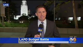 LAPD Budget Increase Before Commission [upl. by Nylave943]