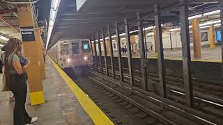 Nostrand Avenue IND Fulton Street Express [upl. by Norrahs658]