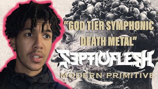 Album Reaction Septicflesh  Modern Primitive [upl. by Kaycee311]