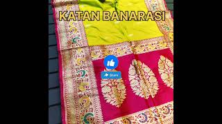 KATAN BANARASI SAREE WITH BP saree new fashion bangladesh assam tranding viral [upl. by Camilla896]