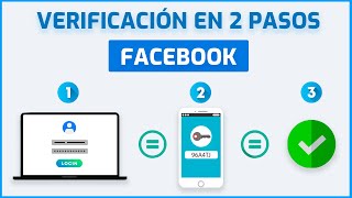 🔐✅ ¿ Cómo Activar la Verificación en dos Pasos de Facebook [upl. by Aubin]