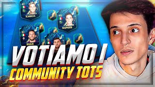 I MIEI VOTI per i TOTS di FIFA 22 [upl. by Sirromad]